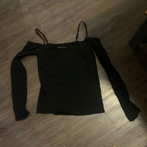 FP movement M/L off shoulder black top